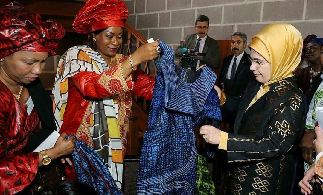 First Lady Erdoğan brakte håp til afrikanske kvinner!