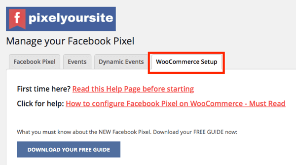 PixelYourSite-pluginens WooCommerce-integrasjon lar deg sette opp e-handelshendelser for butikken din.