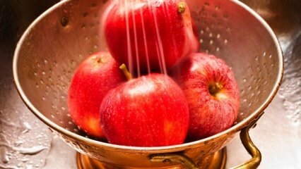 Bør epler vaskes og konsumeres?