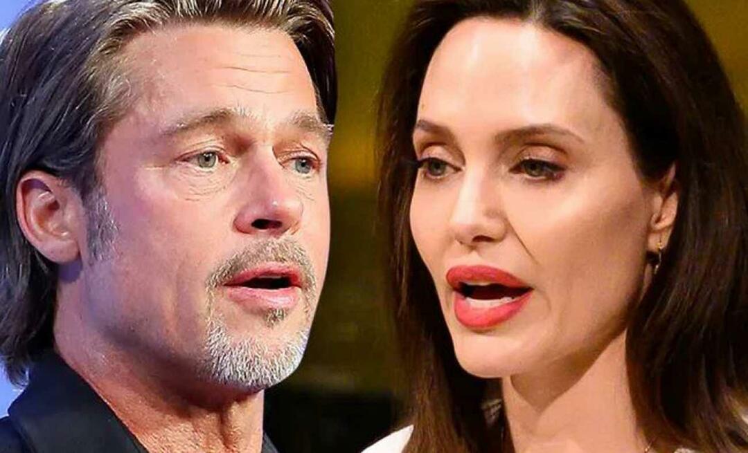 Angelina Jolies hemmelige e-post til Brad Pitt avslørt! 