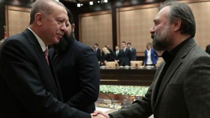 Erdogan fikk den berømte skuespilleren til å le med sin "Reis" -humor