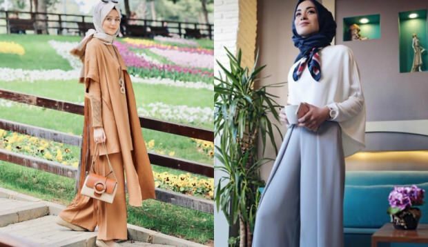 løsmontert jeans hijab