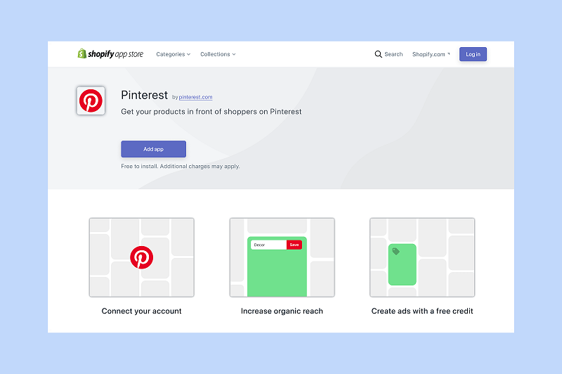Pinterest lanserer en ny app med Shopify som gir sine mer enn en million selgere en rask måte å laste opp kataloger til Pinterest og gjøre produktene deres omsettelige produktnåler.