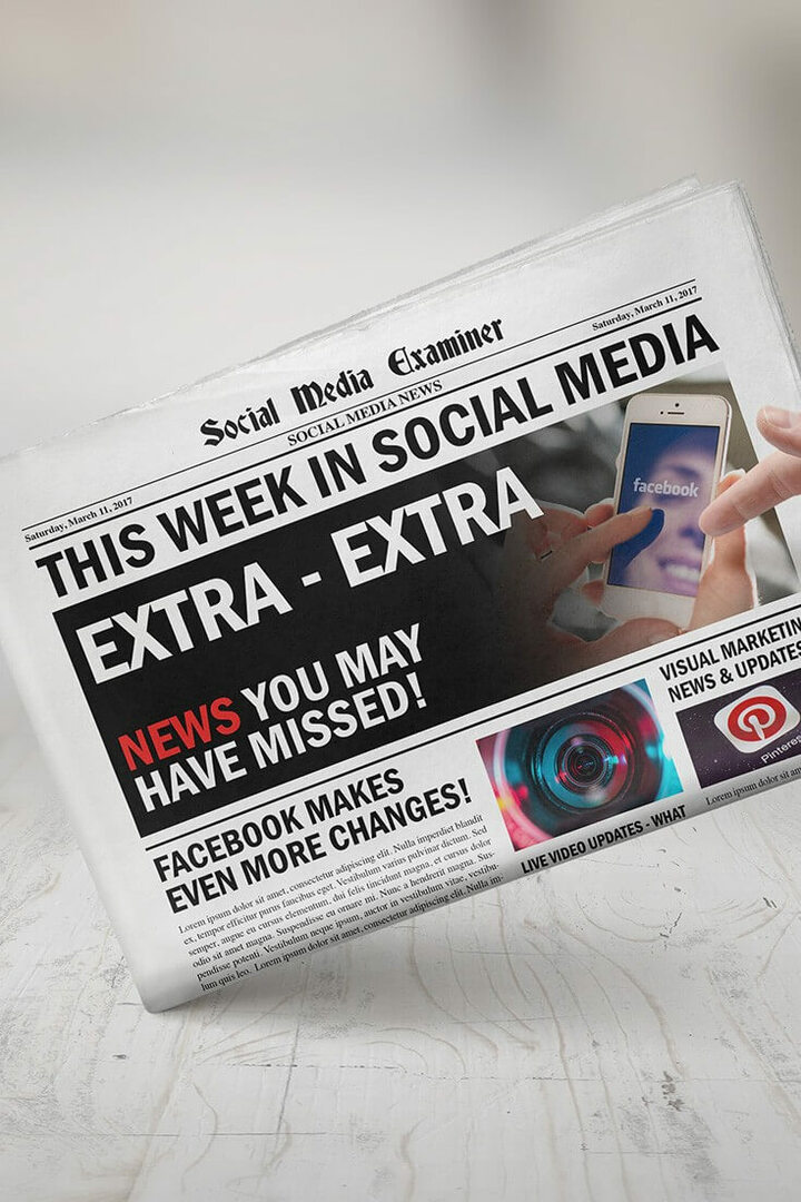 Facebook Messenger Day ruller ut globalt: Denne uken i sosiale medier: Social Media Examiner