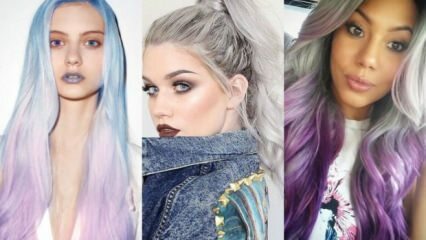 Trend hårfarger fra 2018