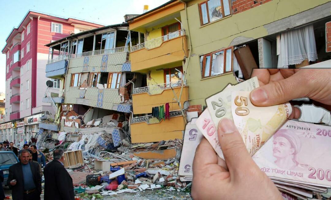 Hvordan få jordskjelvhjelp? Hvem vil motta jordskjelvstøtte på 10 tusen TL? 10 tusen TL jordskjelvhjelp