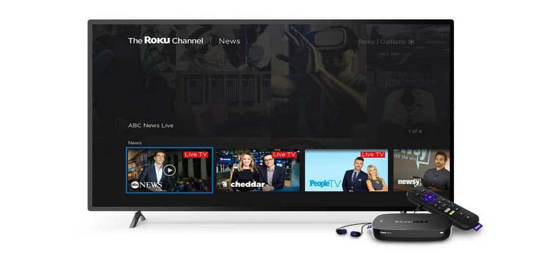 Roku-kanalen legger til gratis live-nyheter fra ABC, Cheddar, PeopleTV og mer