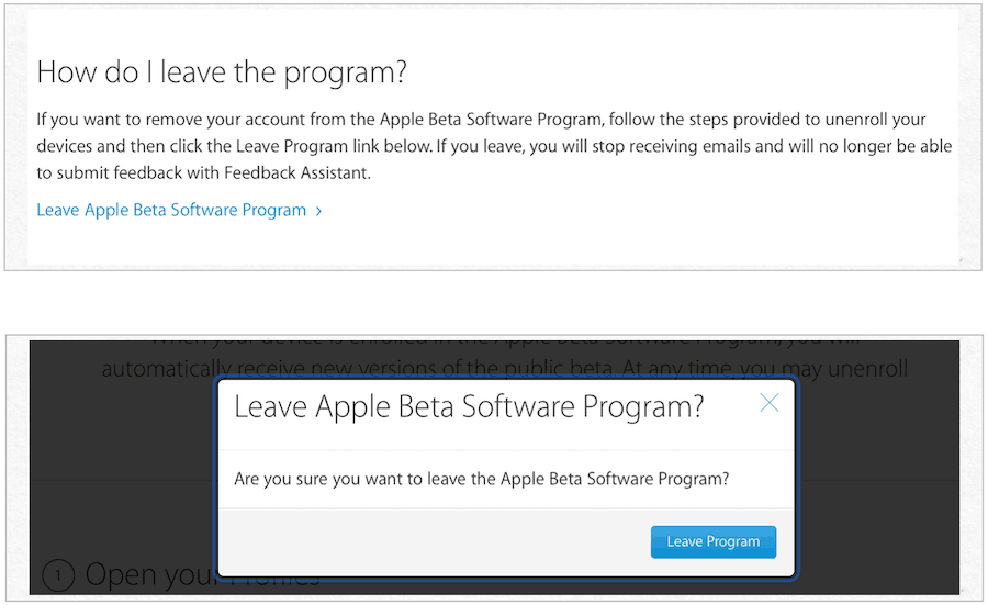 la apple beta-programmet