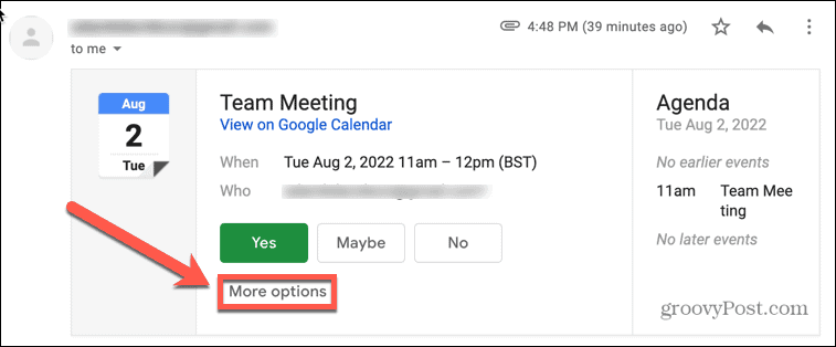 google kalender gmail flere alternativer