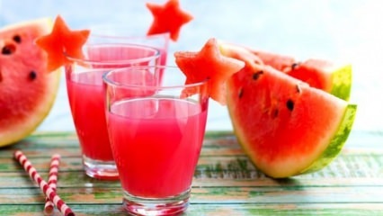 Hvordan lage vannmelonserbet hjemme? 