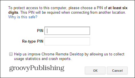 Chrome ekstern stasjonær PC-PIN