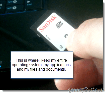  linux på et flash-kort