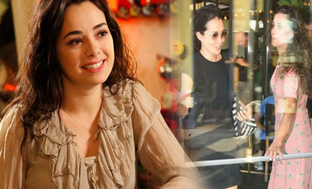 Özgü Namal, som mistet sin kone, har sett den for første gang på 2 år! Den berømte skuespillerinnen lo for første gang