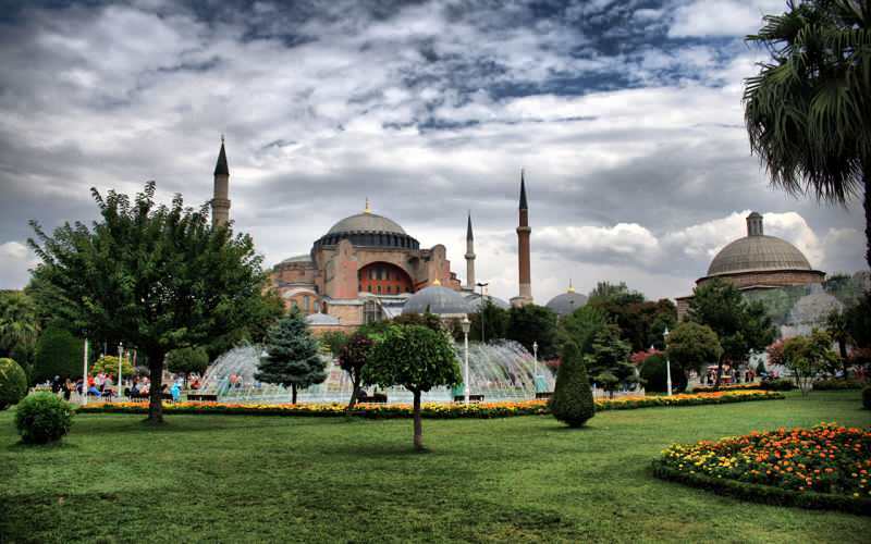 Hvor er Hagia Sophia-moskeen?