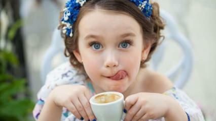 Kan barn drikke kaffe? Er det skadelig?