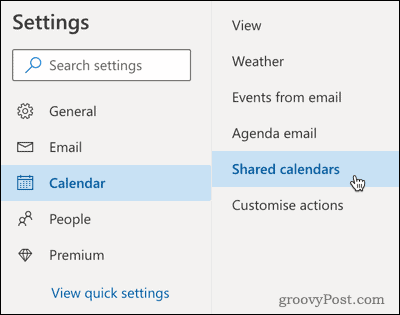 Alternativ for delte kalendere i Outlook