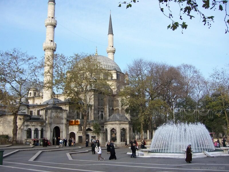 Hvor er Eyüp Sultan Mosque?