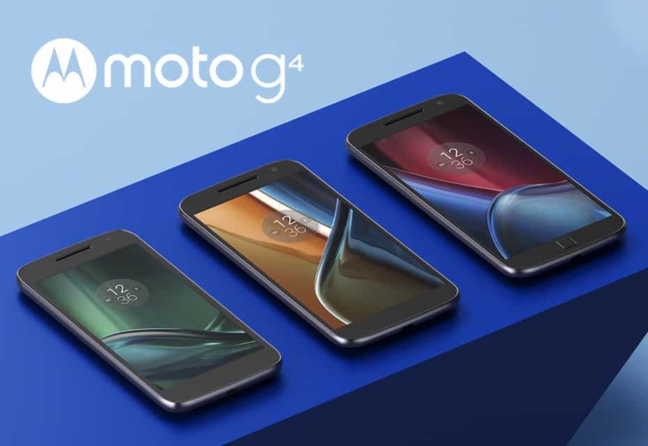 Motorola kunngjør tre nye Moto G4-smarttelefoner