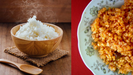Bulgur eller ris gir vektøkning? Hva er fordelene med bulgur og ris? Spiser ris ...