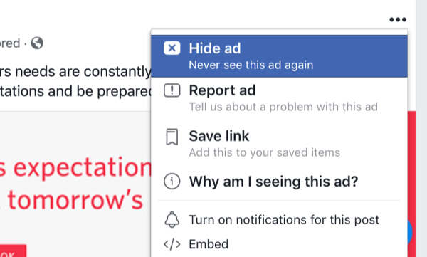 alternativer for å skjule Facebook-annonser i feed