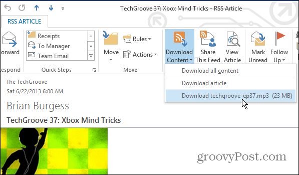 Slik abonnerer du på podcaster i Microsoft Outlook