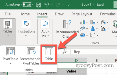 excel-tabell