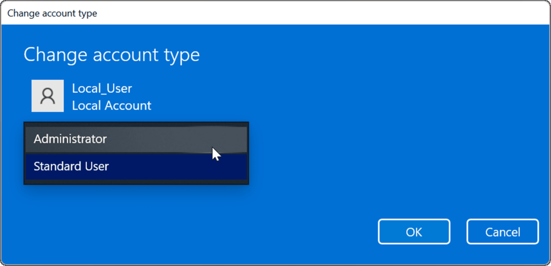 fjerne en Microsoft-konto fra Windows 11