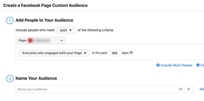 lag tilpasset publikum på Facebook-sideengasjement