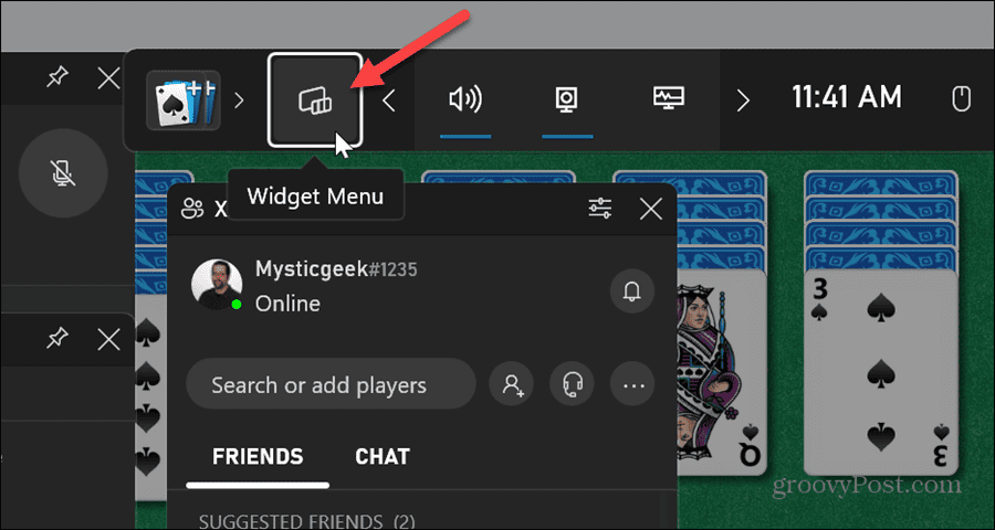 aktiver spilllinjen for spotify-widgets