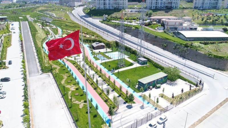 Bilde av Ayazma Millet Garden på den offisielle nettsiden til Başakşehir kommune