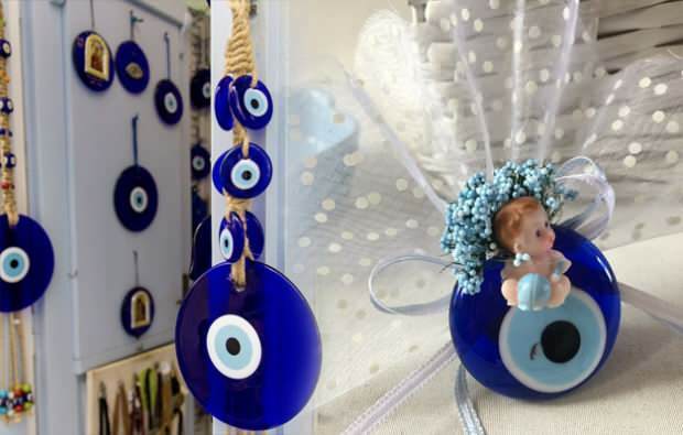 Er det tillatt å bruke dekorative onde øye perler hjemme