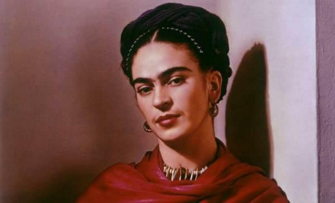 Frida Kahlo likte ikke selvportrettet hennes og kastet det! Selges på auksjon for rekordpris