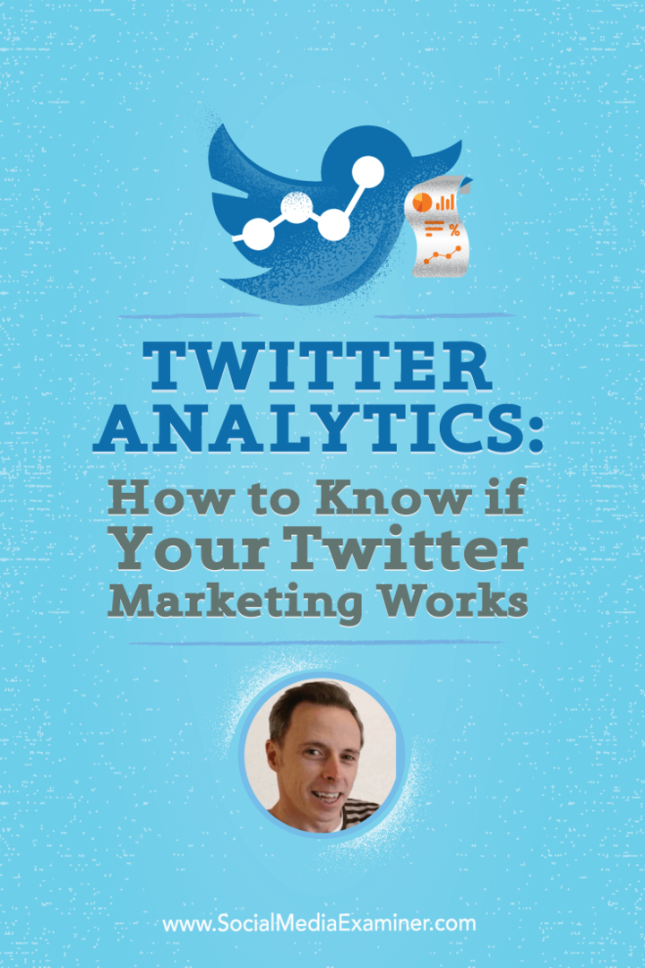 Twitter Analytics: Hvordan vite om Twitter-markedsføringen din fungerer: Social Media Examiner