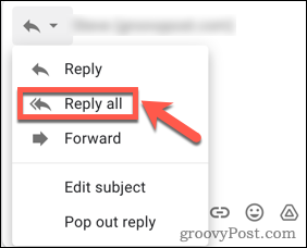 Svar til alle Gmail-mottakere