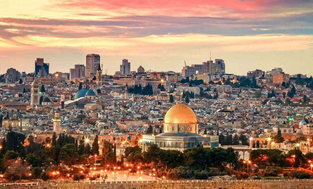 Jerusalems historie. Hvorfor er Jerusalem så viktig for muslimer?