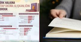 Lesevanene til tyrkiske folk ble undersøkt! De fleste trykte bøker blir lest