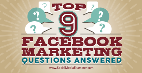 topp ni facebook markedsføringsspørsmål