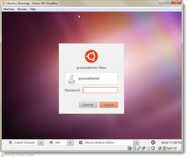 ubuntu installasjon gjort