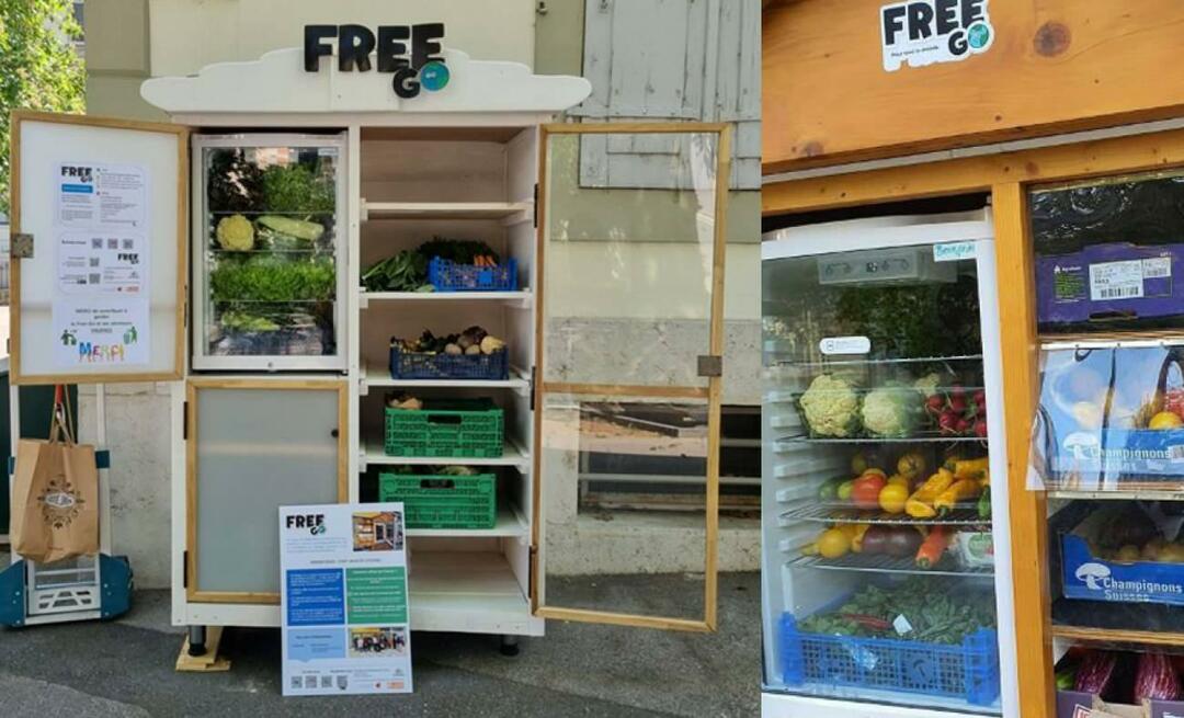 Alt er gratis i disse kjøleskapene! Et prosjekt fra Sveits som skal være et eksempel for hele verden