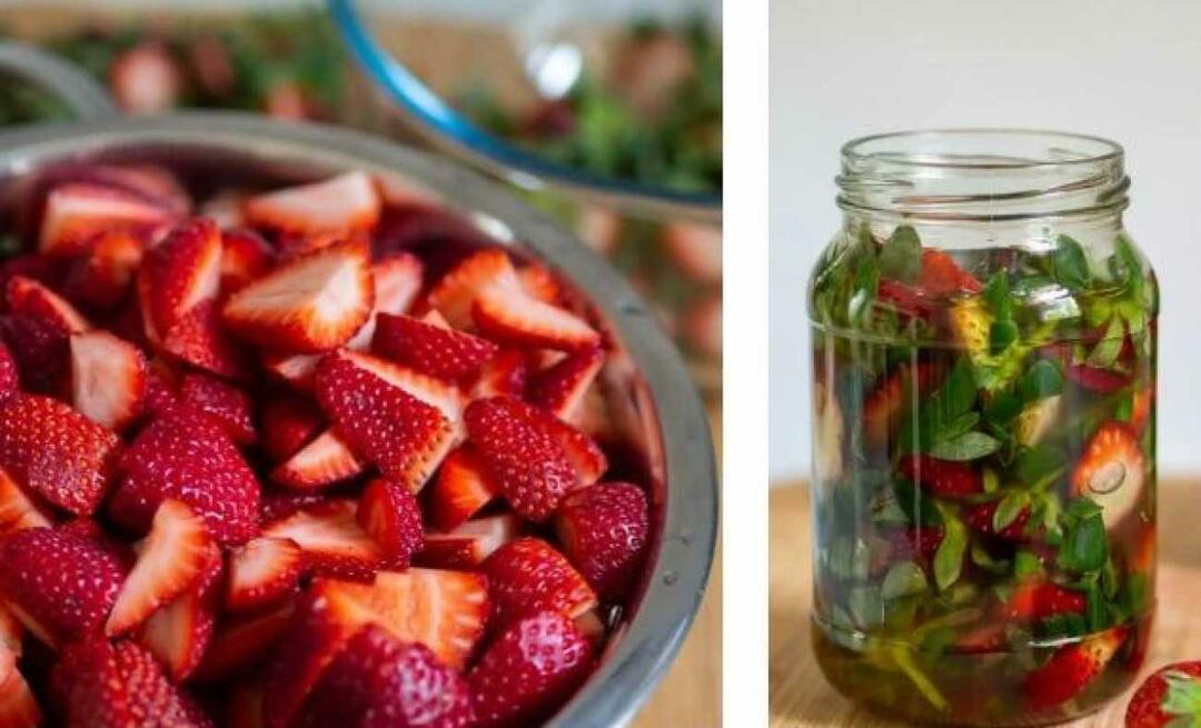 Hvordan lage jordbæreddik? Du bør prøve den nyttige jordbæreddiken!