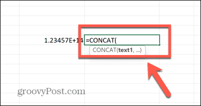 excel concat funksjon