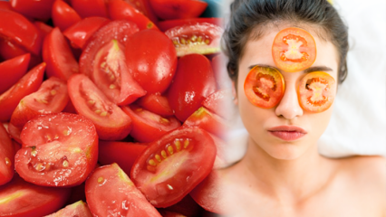 Hva er fordelene med tomat for huden? Hvordan lages en tomatmaske?
