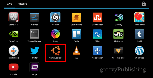 Ubuntu Lockscreen-ikon