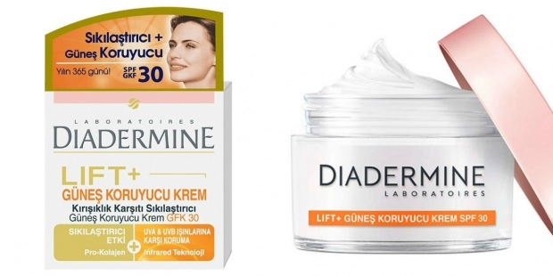 Hvordan bruker Diadermine Lift? De som bruker Diadermine Lift + Sunscreen Spf 30 Cream