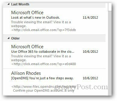 Forhåndsvisning av melding Outlook 5