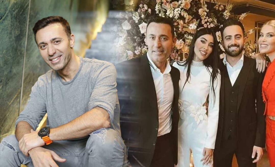 Gratulerer med dagen til Mustafa Sandal! Var vitne til svigerinnens bryllup