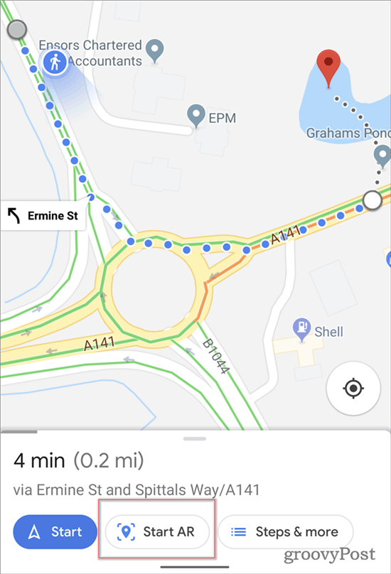 Google Maps AR-navigasjon starter AR