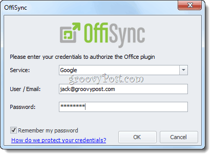 OffiSync: Synkroniser Google Docs med Office 2010