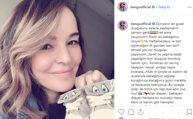Sanger Bengü kunngjorde at hun er gravid!