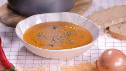 Hvordan lage tarhana suppe med kjøttdeig? Helbredende og veldig velsmakende malt tarhana suppe oppskrift